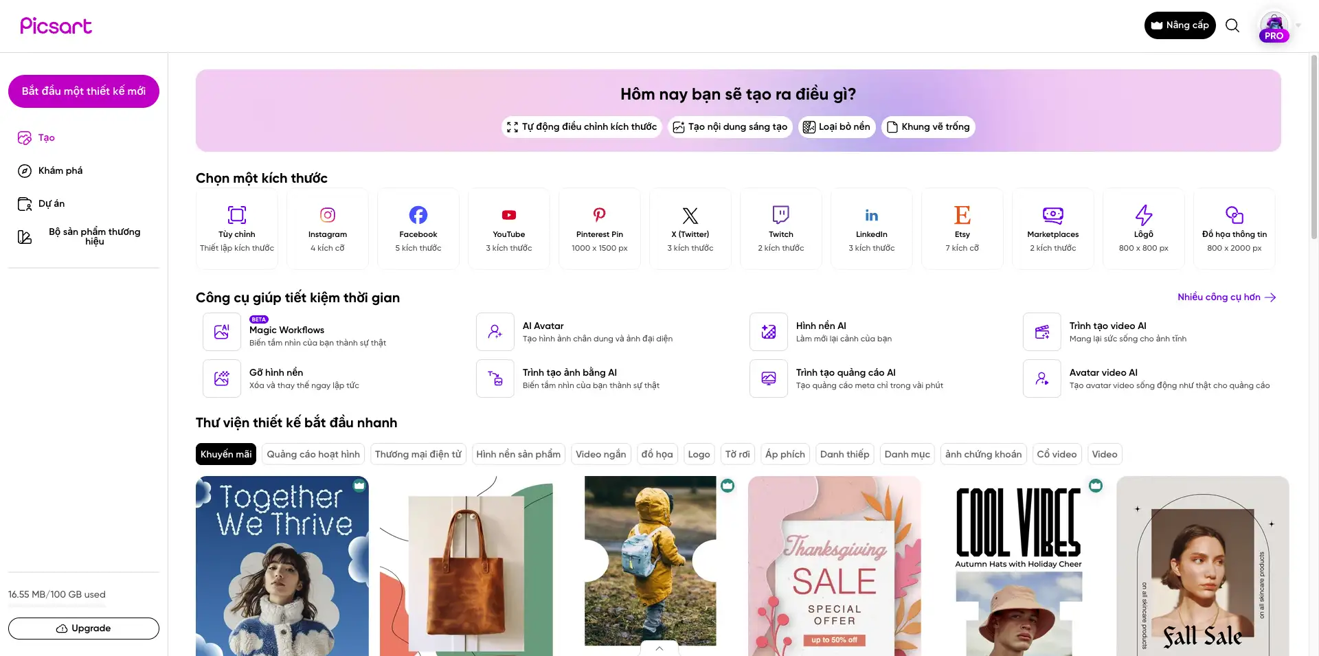 Nâng cấp chính chủ Picsart Plus + Pro | Công cụ chỉnh sửa ảnh chuyên nghiệp 4 Nâng cấp chính chủ Picsart Pro