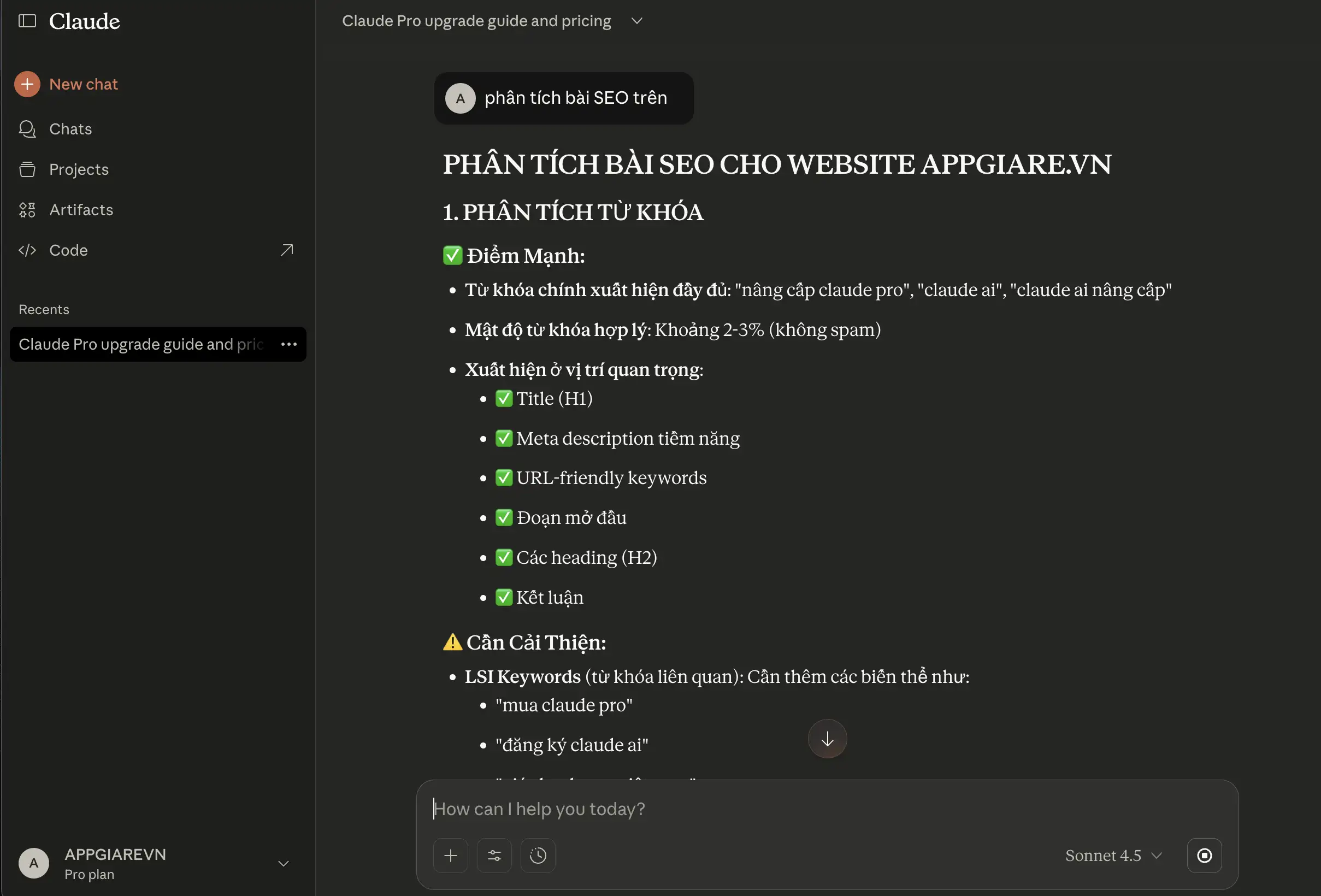 AI Claude Tro ly hoan hao cho content creator