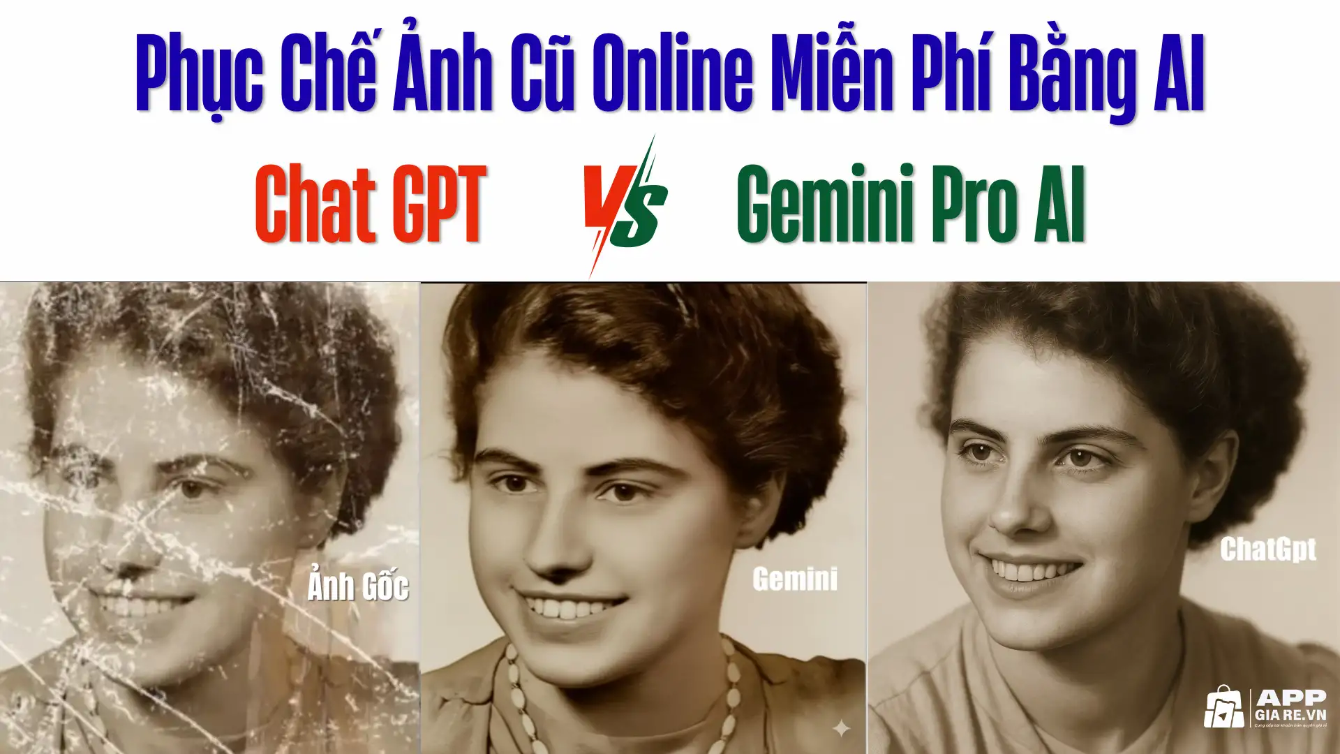Phục Chế Ảnh Cũ Online Miễn Phí