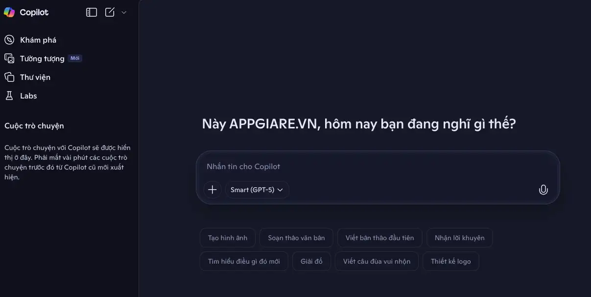Copilot Pro 1 năm TẠI APPGIARE.VN