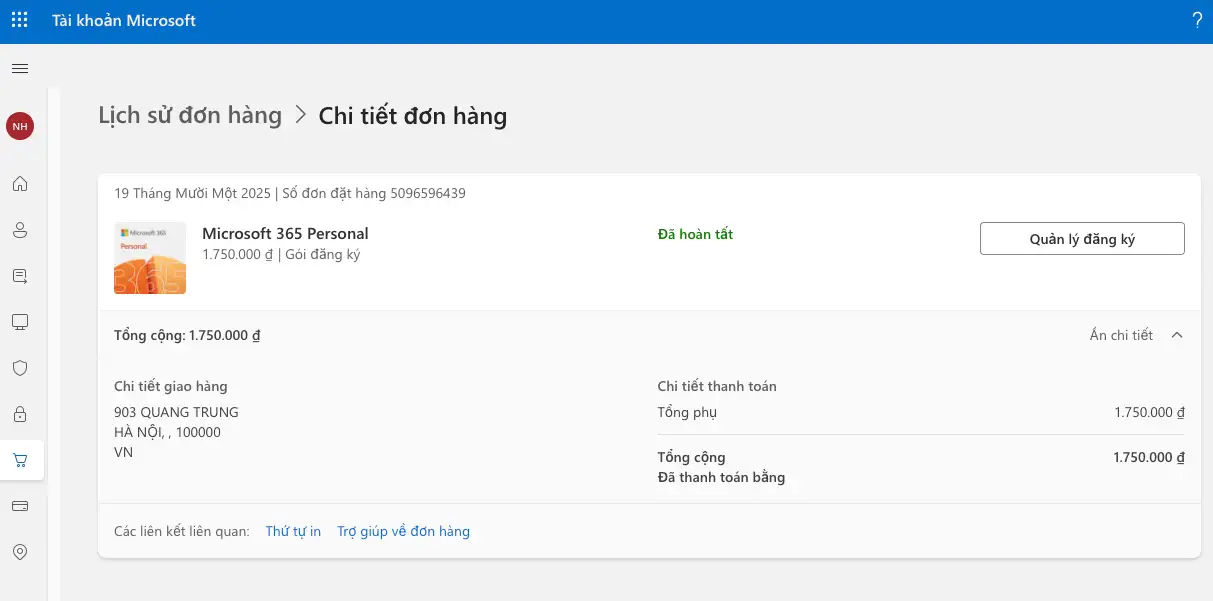 Microsoft Office 365 Personal