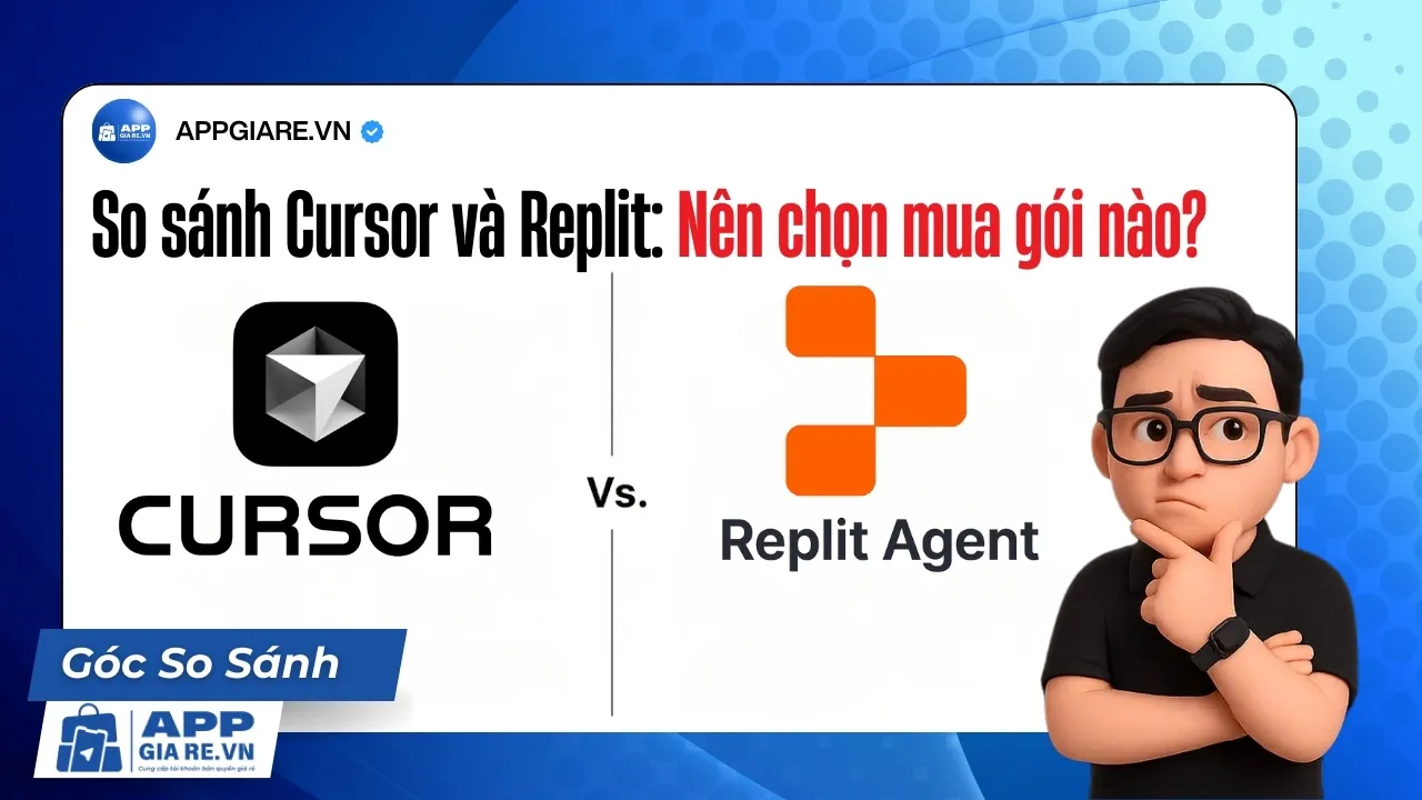 So sánh Cursor và Replit: Nên chọn mua gói nào?