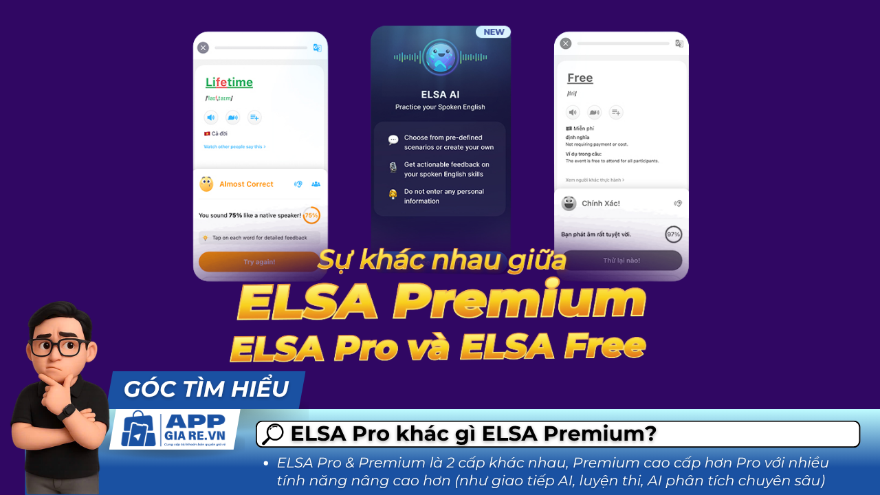 ELSA Pro khac gi ELSA Premium