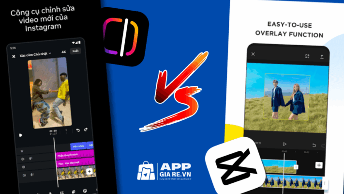 CapCut Pro gap doi thu dang gom ung dung Edits chinh sua video moi tu Meta 1