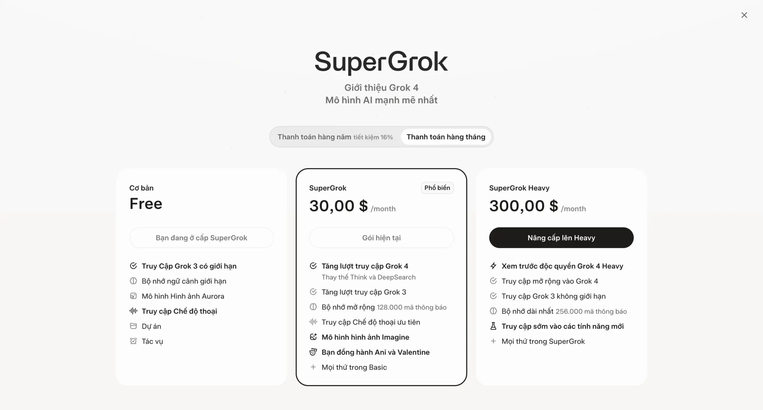 Mua Super Grok AI tại APP Giá Rẻ