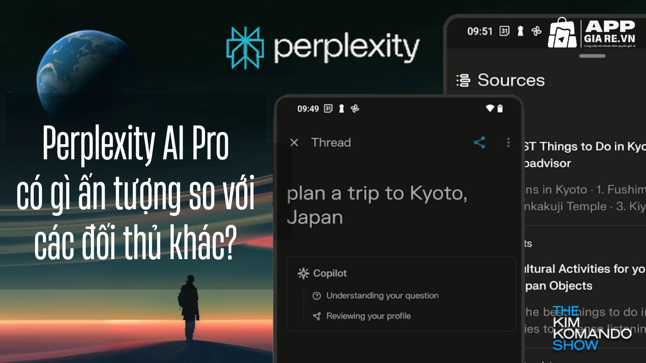Perplexity AI Pro co gi an tuong so voi cac doi thu khac