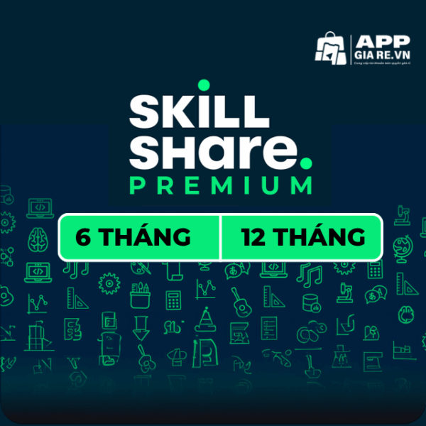 Nang cap Chinh Chu Tai Khoan Skillshare Premium Gia Re