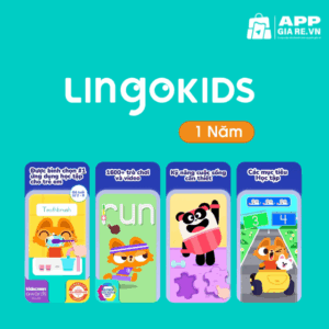 Nâng cấp Lingokids chính chủ 5 thành viên