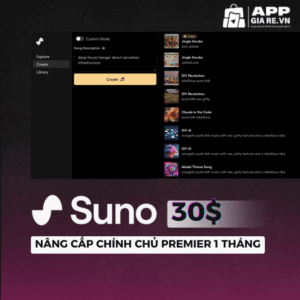 Nâng cấp chính chủ Suno Premier Plan