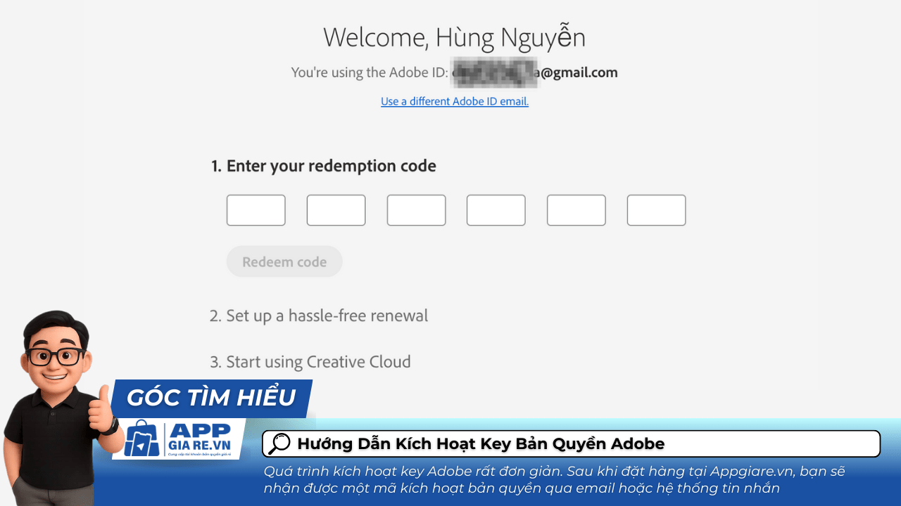 Huong Dan Kich Hoat Key Ban Quyen Adobe