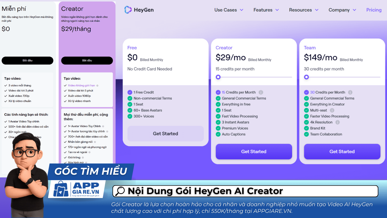 Noi Dung Goi HeyGen AI Creator