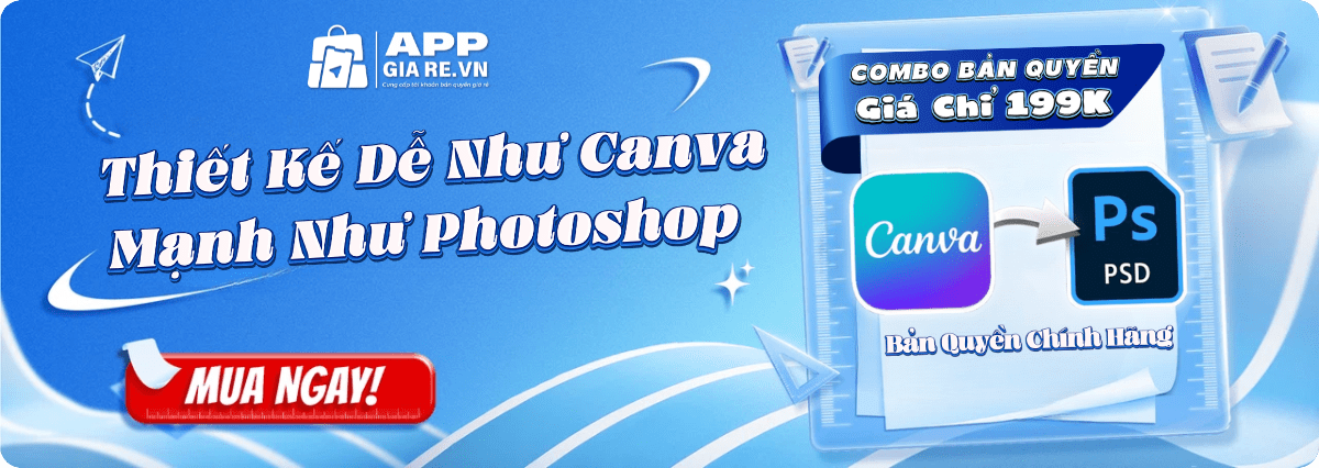 canva va photoshop appgiare.vn