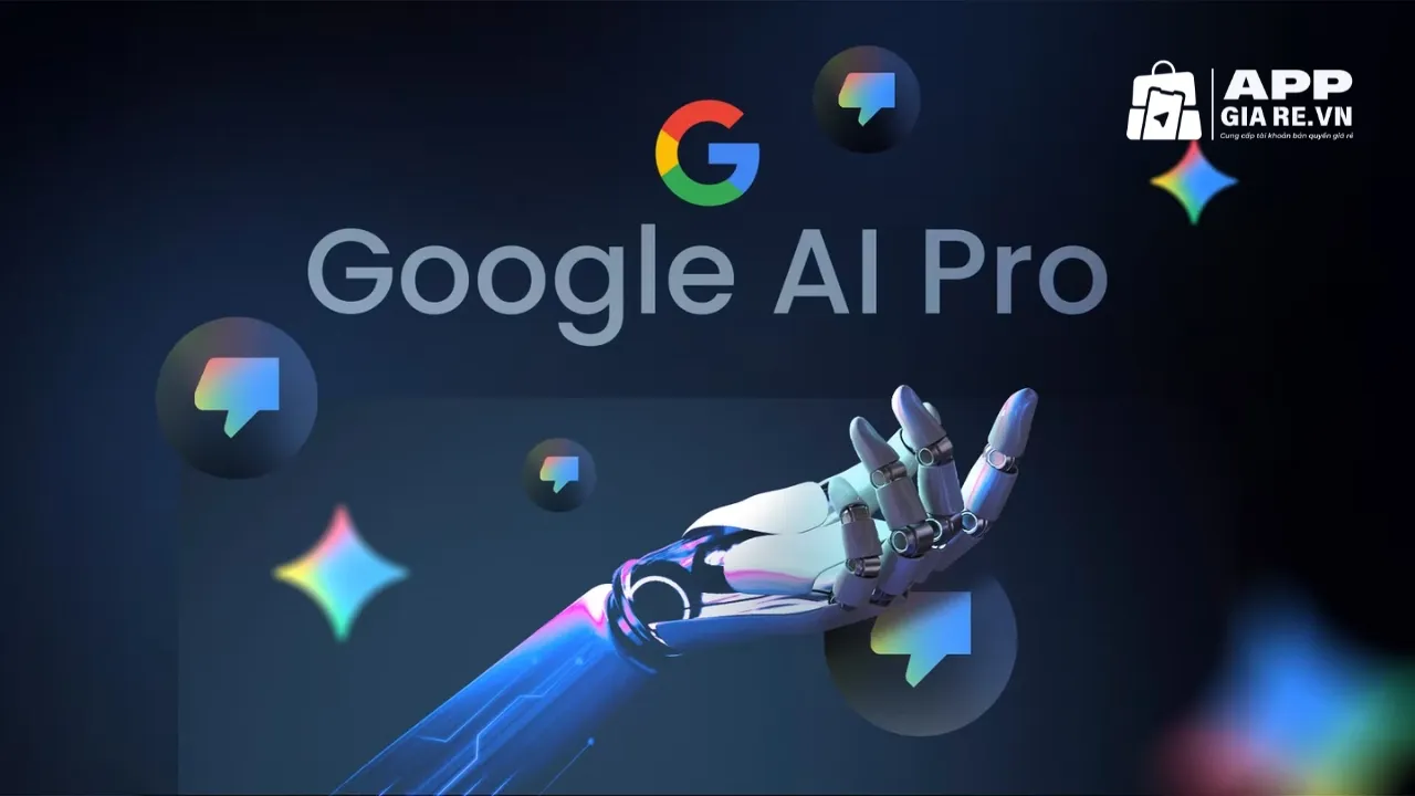 Google AI Pro gói AI của Google tích hợp Gemini và các công cụ AI bao gồm luôn cả gói miễn phí