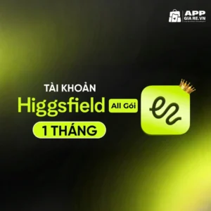 Tài Khoản Higgsfield AI Pro | Ultimate | Creator Giá Rẻ