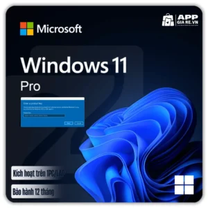 Mua Key Windows 11 PRO Bản Quyền Vĩnh Viễn Giá Rẻ