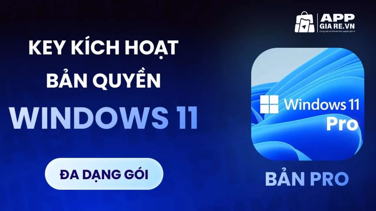 Lợi ích khi mua Key Windows 11 Pro bản quyền vĩnh viễn giá rẻ tại Appgiare.vn