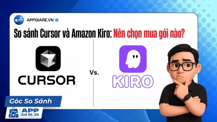 So sánh Cursor và Amazon Kiro: Nên chọn mua gói nào?