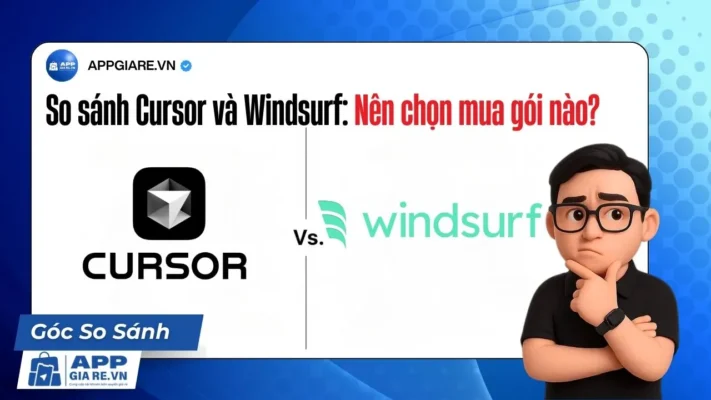 So sánh Cursor và Windsurf: Nên chọn mua gói nào?