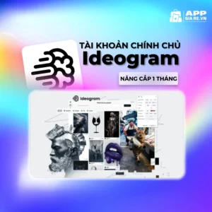 Nâng cấp tài khoản Ideogram AI - Mua tài khoản giá rẻ