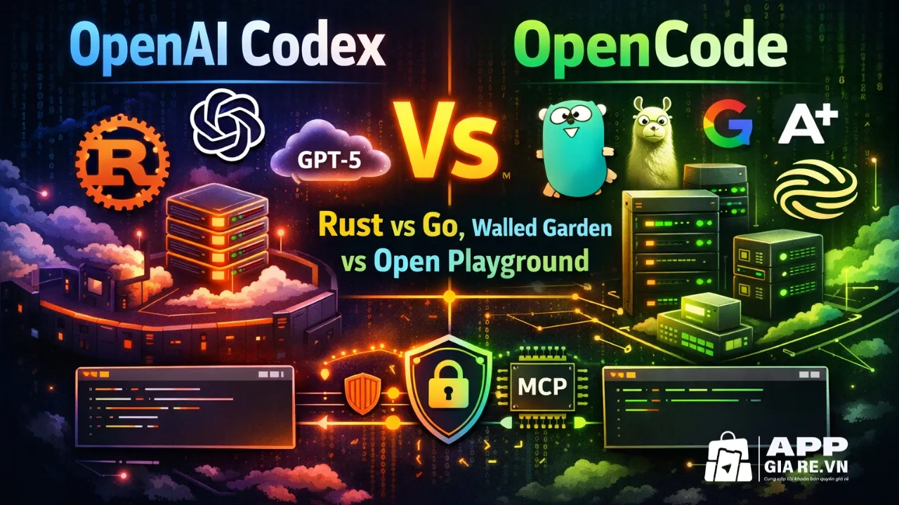 So sánh Codex và OpenCode: Nên chọn công cụ Coding Agent AI nào?