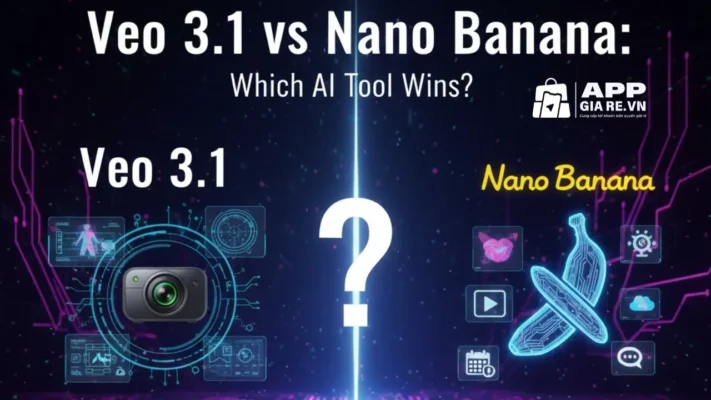So sánh Google Veo 3.1 và Nano Banana Pro: Công cụ tạo Video AI nào đáng mua?
