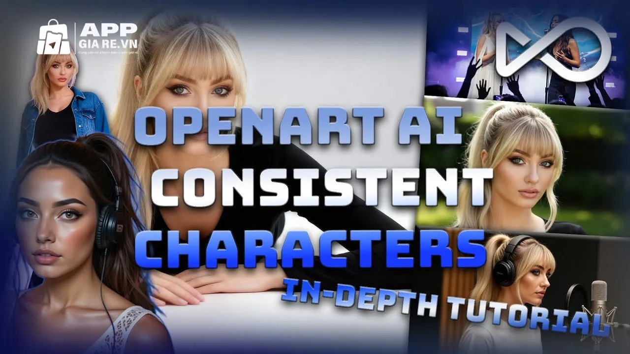 Tạo nhân vật AI nhất quán với OpenArt AI